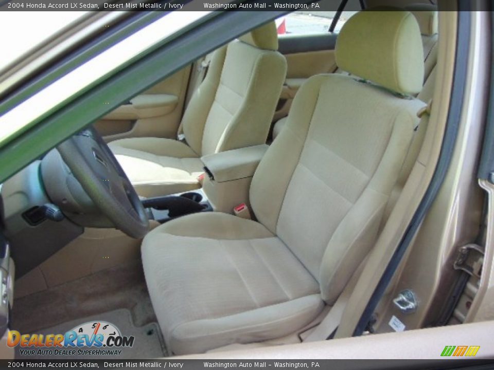 2004 Honda Accord LX Sedan Desert Mist Metallic / Ivory Photo #12