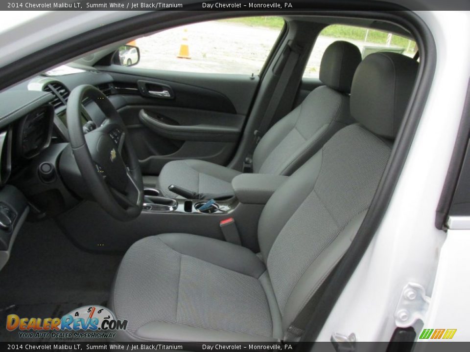 2014 Chevrolet Malibu LT Summit White / Jet Black/Titanium Photo #11