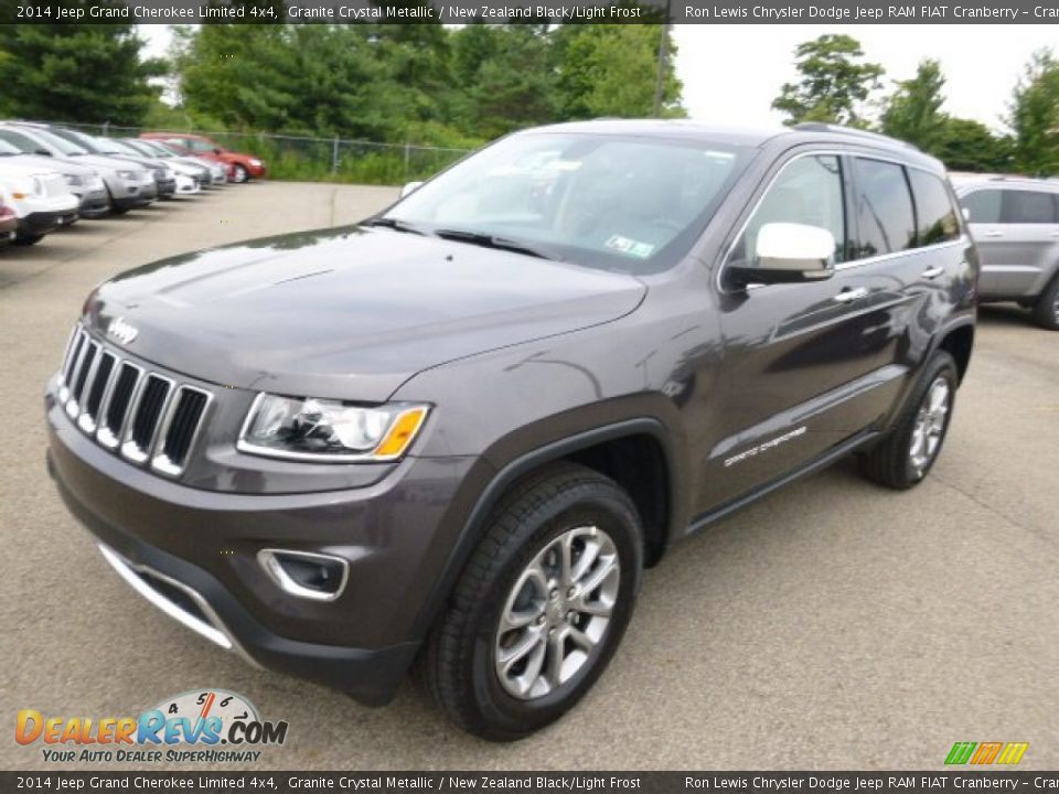 2014 Jeep Grand Cherokee Limited 4x4 Granite Crystal Metallic / New Zealand Black/Light Frost Photo #2