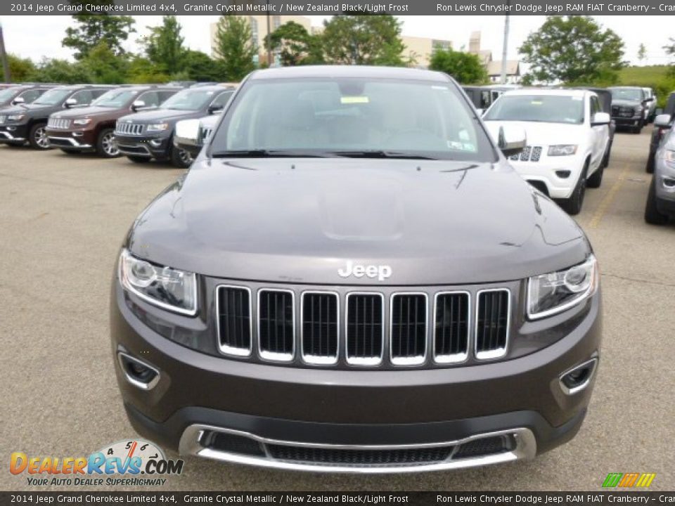 2014 Jeep Grand Cherokee Limited 4x4 Granite Crystal Metallic / New Zealand Black/Light Frost Photo #3