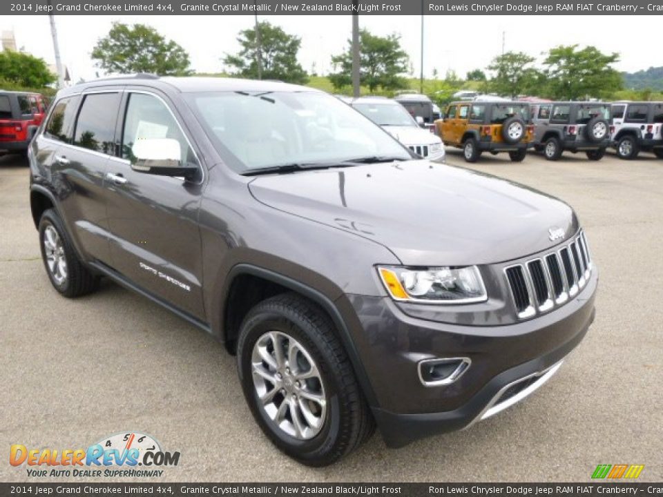 2014 Jeep Grand Cherokee Limited 4x4 Granite Crystal Metallic / New Zealand Black/Light Frost Photo #4