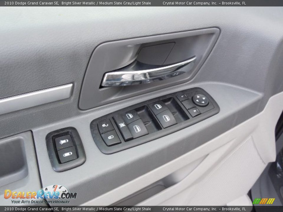 2010 Dodge Grand Caravan SE Bright Silver Metallic / Medium Slate Gray/Light Shale Photo #19