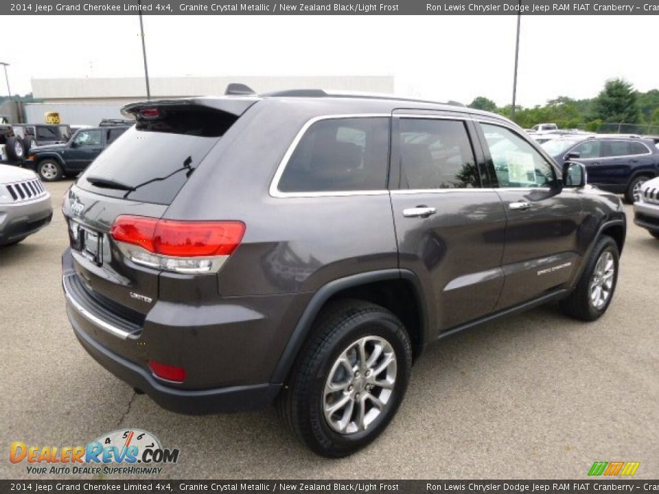 2014 Jeep Grand Cherokee Limited 4x4 Granite Crystal Metallic / New Zealand Black/Light Frost Photo #6