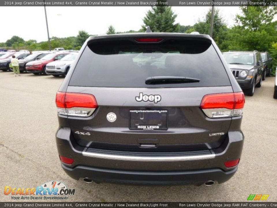 2014 Jeep Grand Cherokee Limited 4x4 Granite Crystal Metallic / New Zealand Black/Light Frost Photo #7