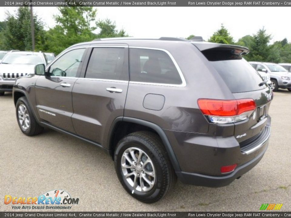 2014 Jeep Grand Cherokee Limited 4x4 Granite Crystal Metallic / New Zealand Black/Light Frost Photo #8