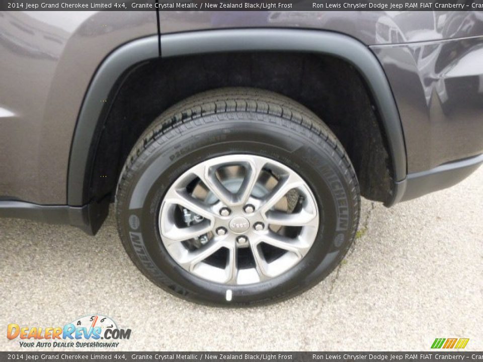 2014 Jeep Grand Cherokee Limited 4x4 Granite Crystal Metallic / New Zealand Black/Light Frost Photo #9