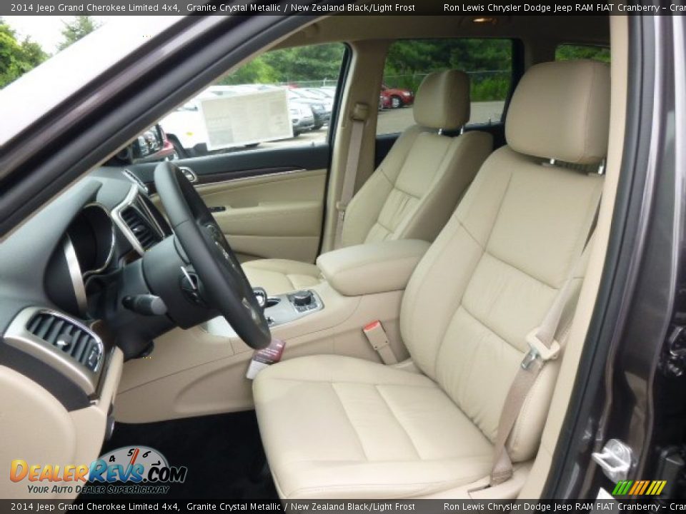 2014 Jeep Grand Cherokee Limited 4x4 Granite Crystal Metallic / New Zealand Black/Light Frost Photo #10