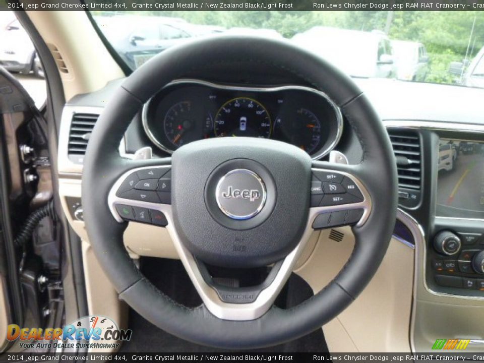 2014 Jeep Grand Cherokee Limited 4x4 Granite Crystal Metallic / New Zealand Black/Light Frost Photo #19