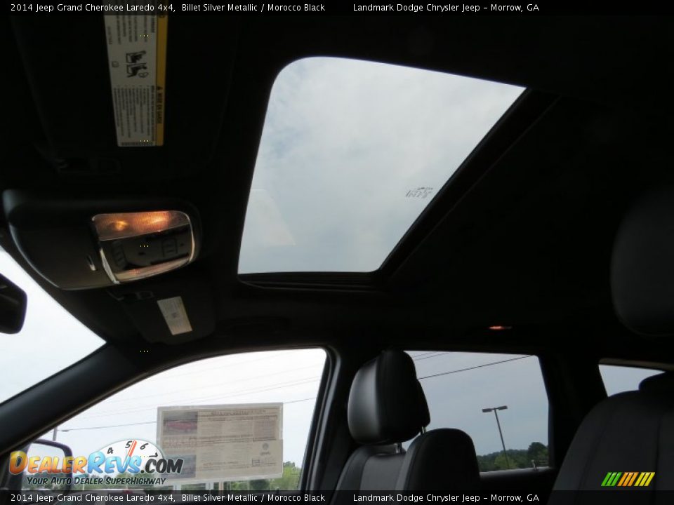 2014 Jeep Grand Cherokee Laredo 4x4 Billet Silver Metallic / Morocco Black Photo #7