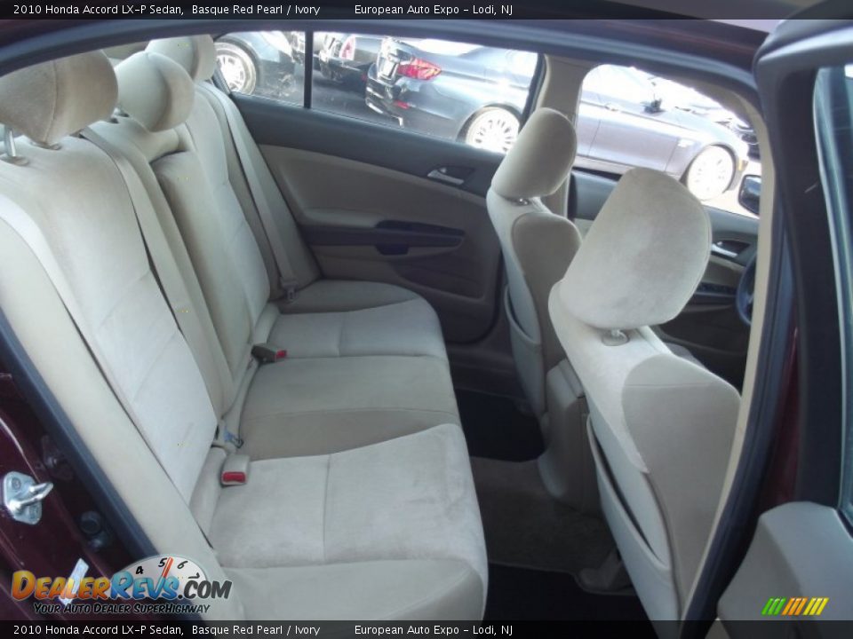 2010 Honda Accord LX-P Sedan Basque Red Pearl / Ivory Photo #13