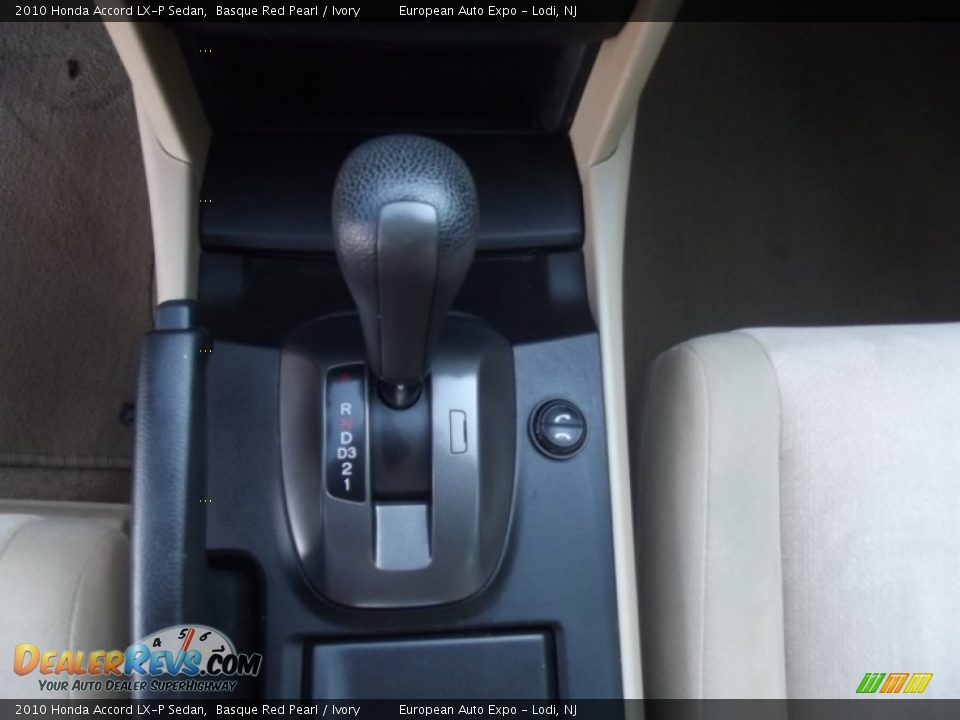 2010 Honda Accord LX-P Sedan Basque Red Pearl / Ivory Photo #20