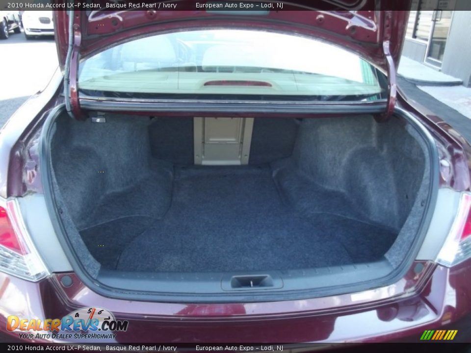 2010 Honda Accord LX-P Sedan Basque Red Pearl / Ivory Photo #28