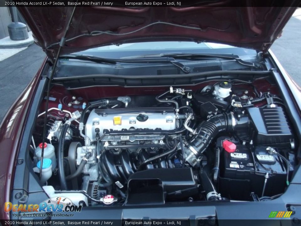2010 Honda Accord LX-P Sedan Basque Red Pearl / Ivory Photo #29