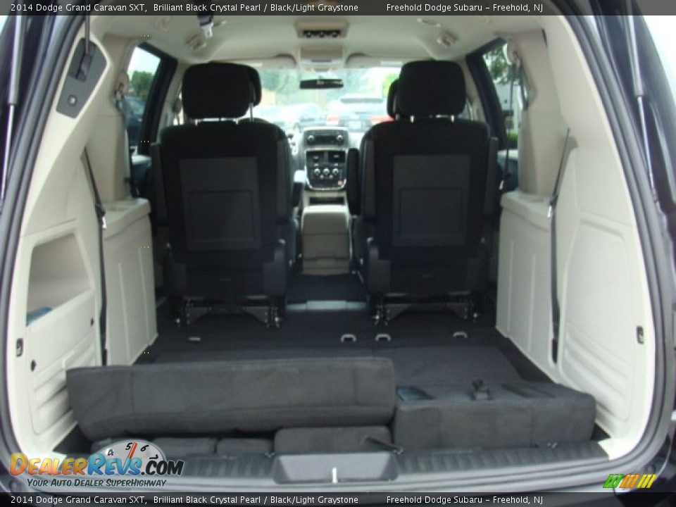 2014 Dodge Grand Caravan SXT Brilliant Black Crystal Pearl / Black/Light Graystone Photo #7