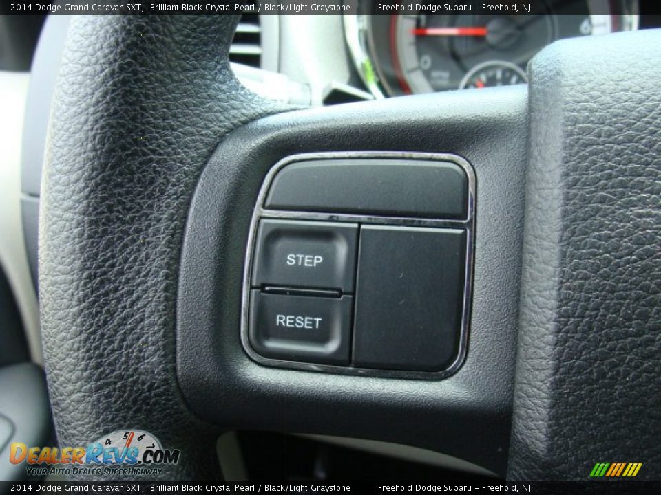 2014 Dodge Grand Caravan SXT Brilliant Black Crystal Pearl / Black/Light Graystone Photo #19