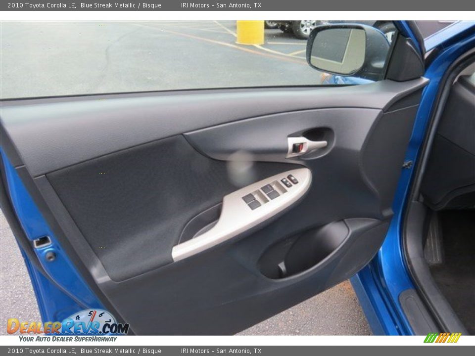 2010 Toyota Corolla LE Blue Streak Metallic / Bisque Photo #10