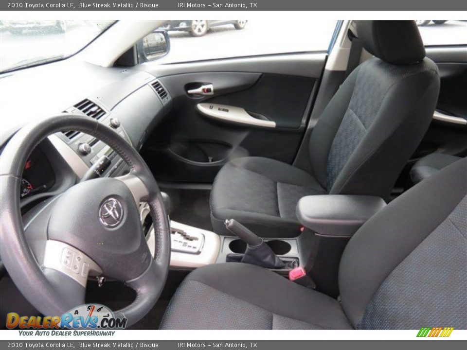 2010 Toyota Corolla LE Blue Streak Metallic / Bisque Photo #11