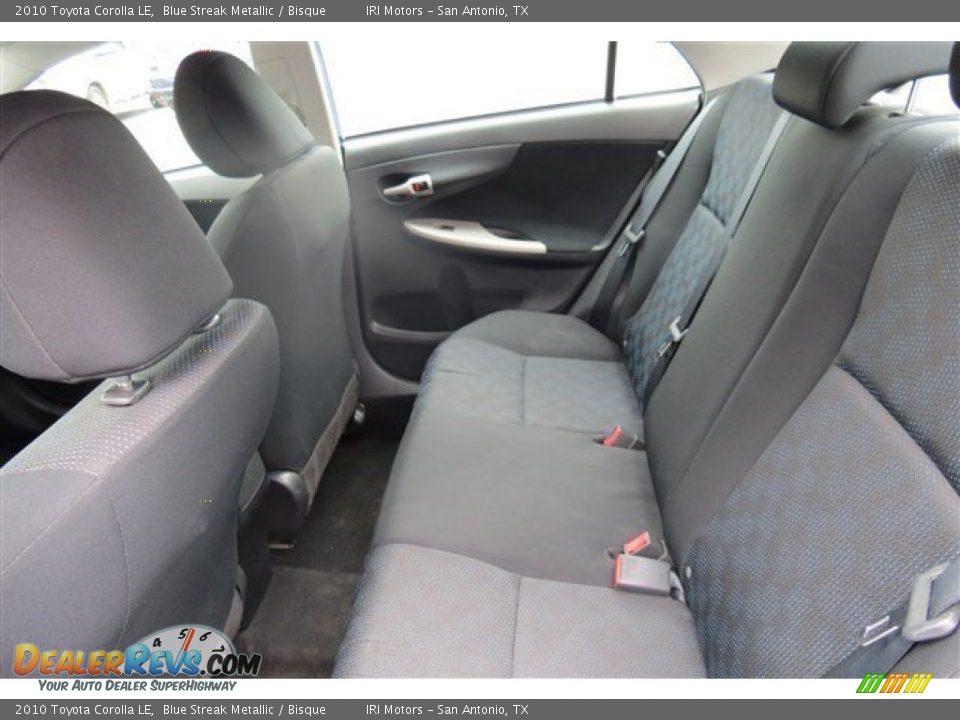 2010 Toyota Corolla LE Blue Streak Metallic / Bisque Photo #12