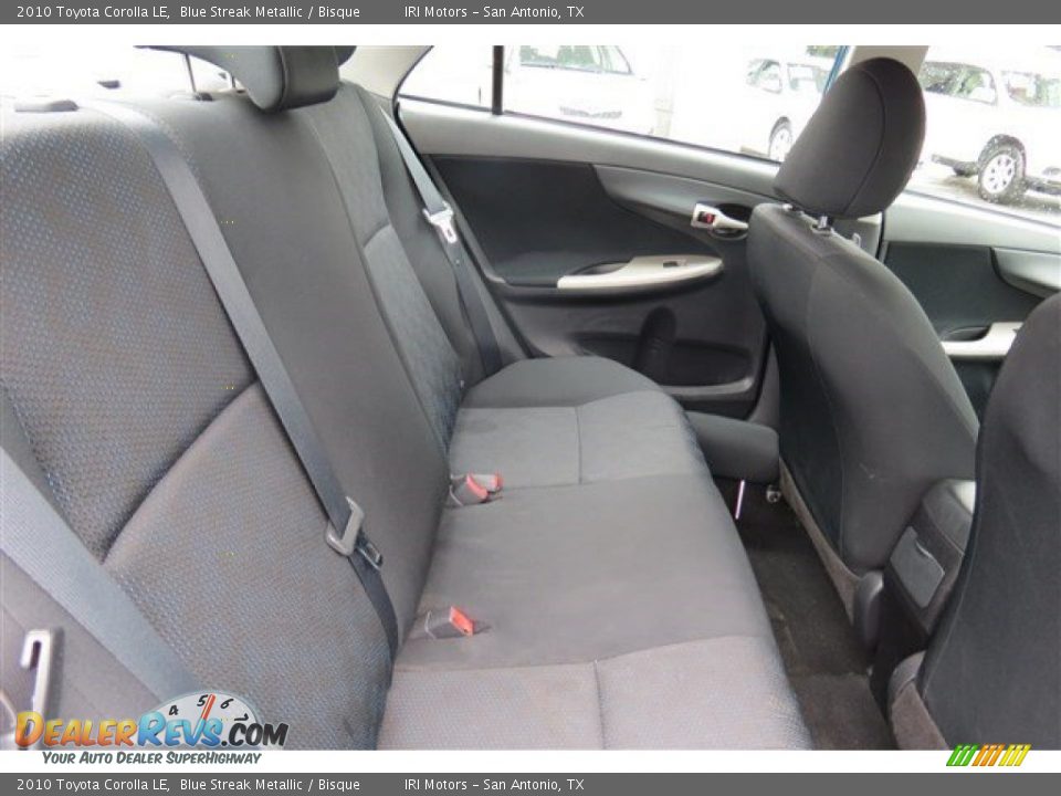 2010 Toyota Corolla LE Blue Streak Metallic / Bisque Photo #14