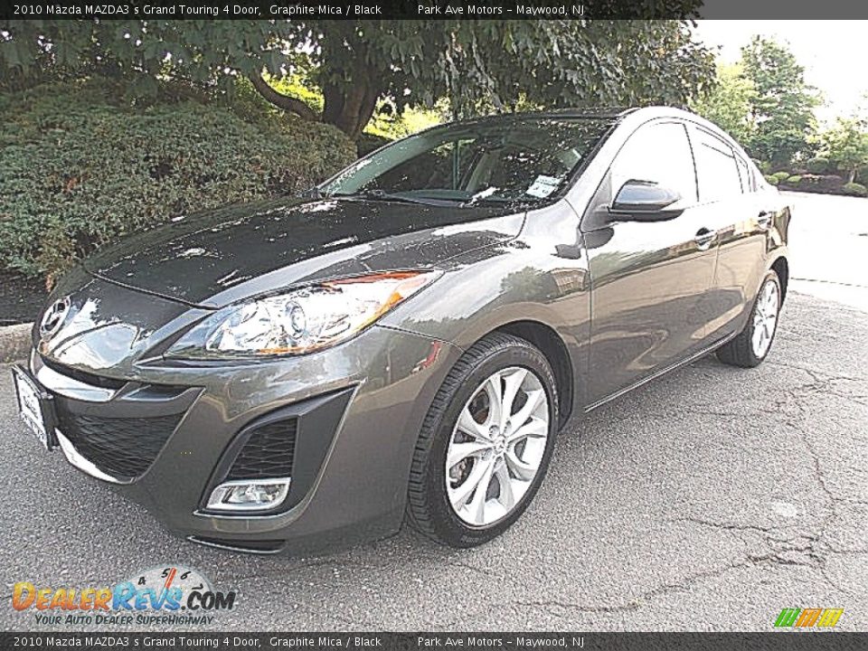 2010 Mazda MAZDA3 s Grand Touring 4 Door Graphite Mica / Black Photo #1