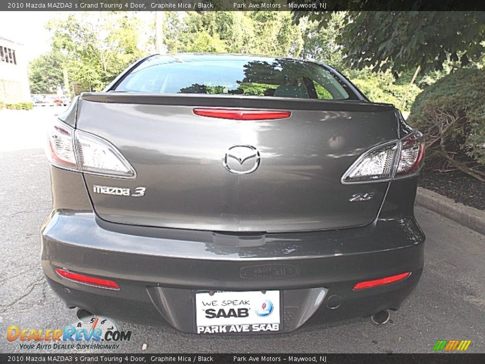 2010 Mazda MAZDA3 s Grand Touring 4 Door Graphite Mica / Black Photo #4