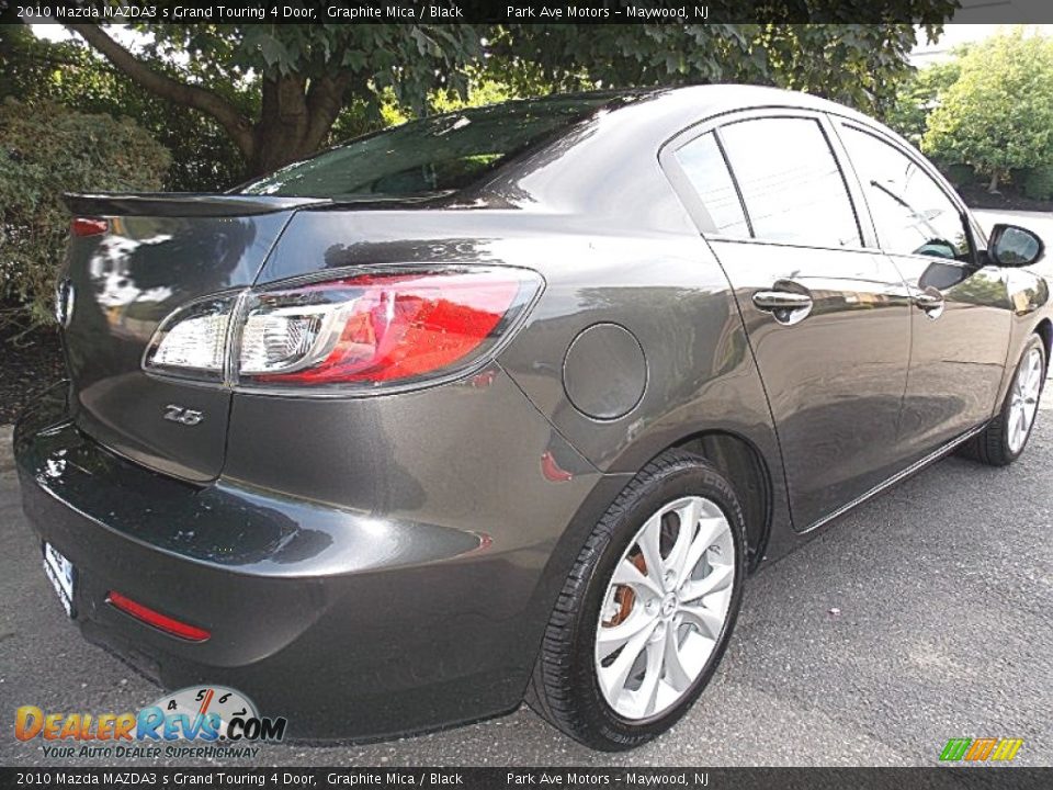 2010 Mazda MAZDA3 s Grand Touring 4 Door Graphite Mica / Black Photo #5