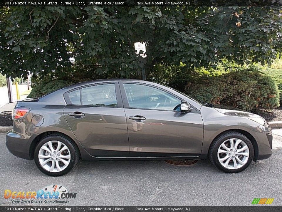 2010 Mazda MAZDA3 s Grand Touring 4 Door Graphite Mica / Black Photo #6