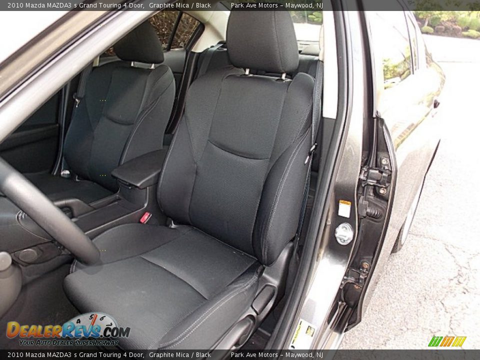2010 Mazda MAZDA3 s Grand Touring 4 Door Graphite Mica / Black Photo #11