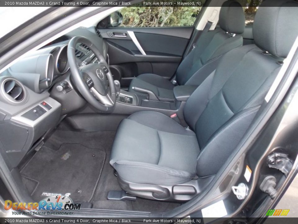 2010 Mazda MAZDA3 s Grand Touring 4 Door Graphite Mica / Black Photo #12