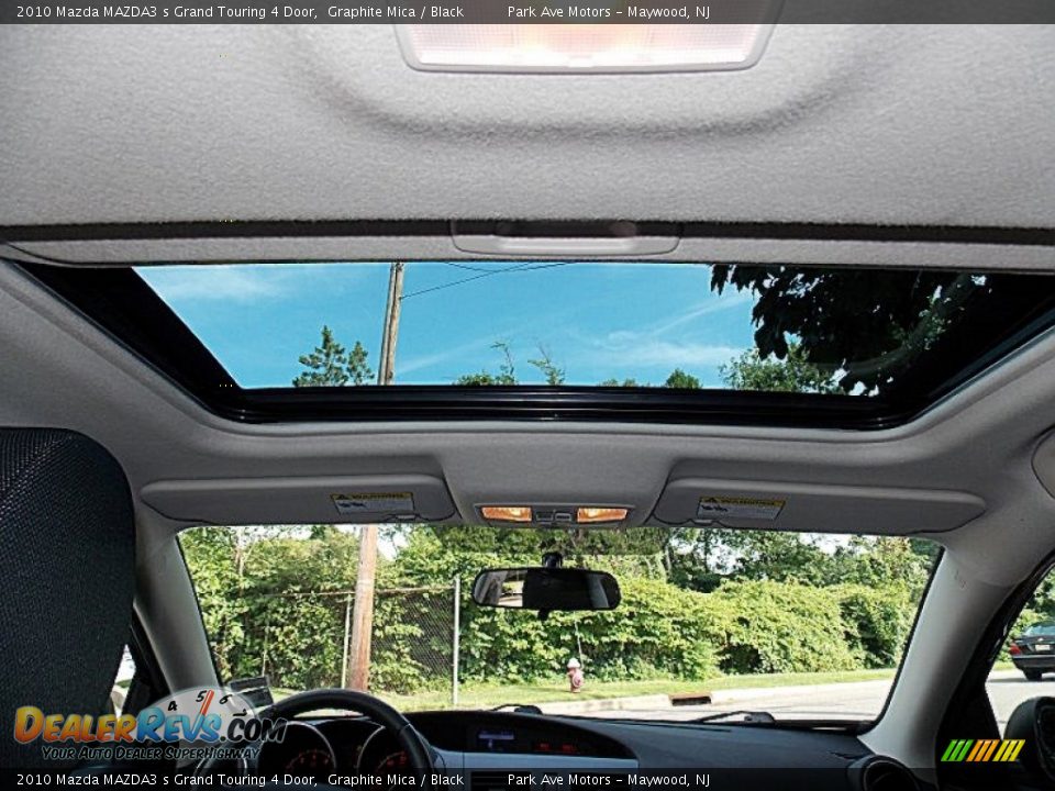 2010 Mazda MAZDA3 s Grand Touring 4 Door Graphite Mica / Black Photo #14