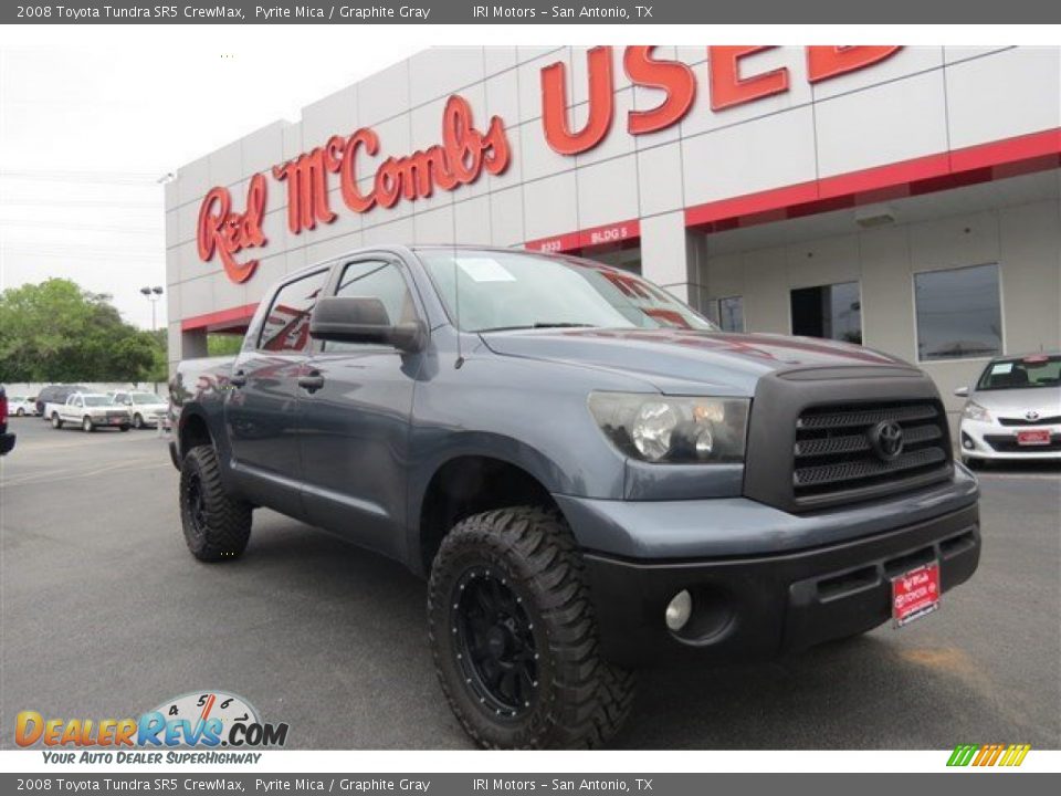 2008 Toyota Tundra SR5 CrewMax Pyrite Mica / Graphite Gray Photo #1