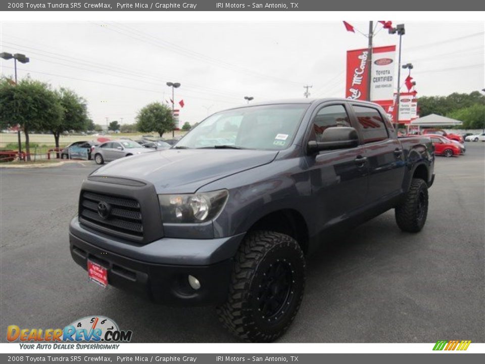 2008 Toyota Tundra SR5 CrewMax Pyrite Mica / Graphite Gray Photo #3