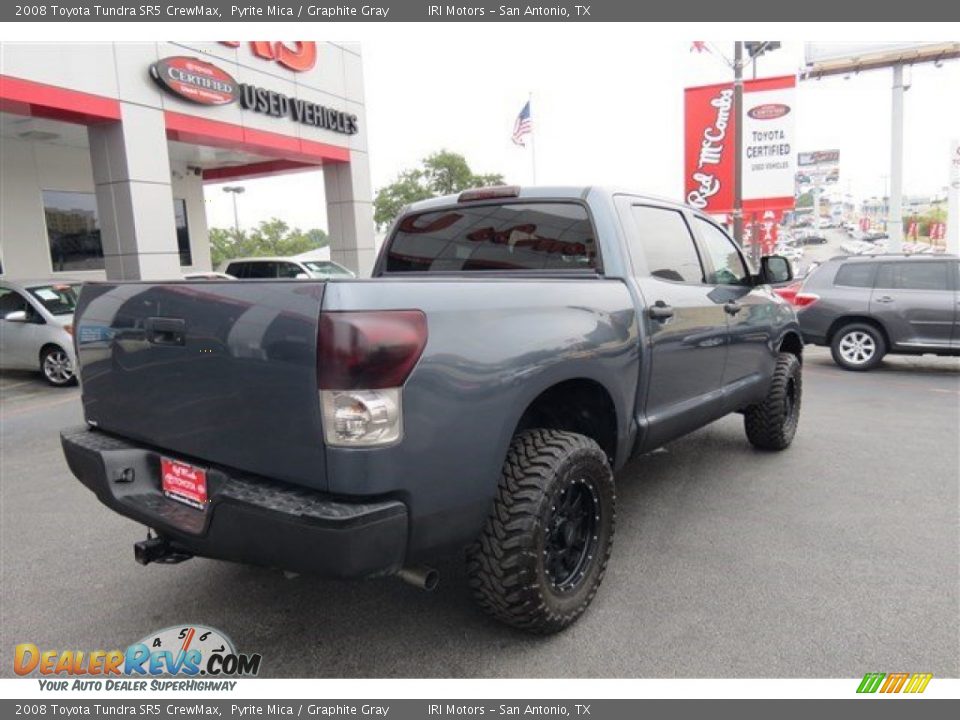 2008 Toyota Tundra SR5 CrewMax Pyrite Mica / Graphite Gray Photo #7