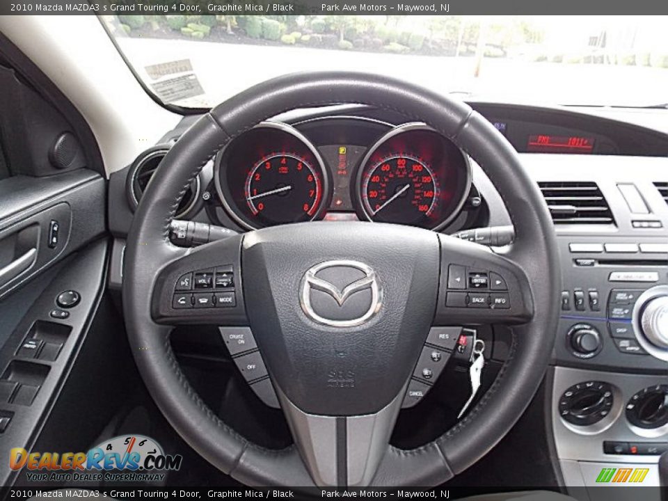 2010 Mazda MAZDA3 s Grand Touring 4 Door Graphite Mica / Black Photo #25