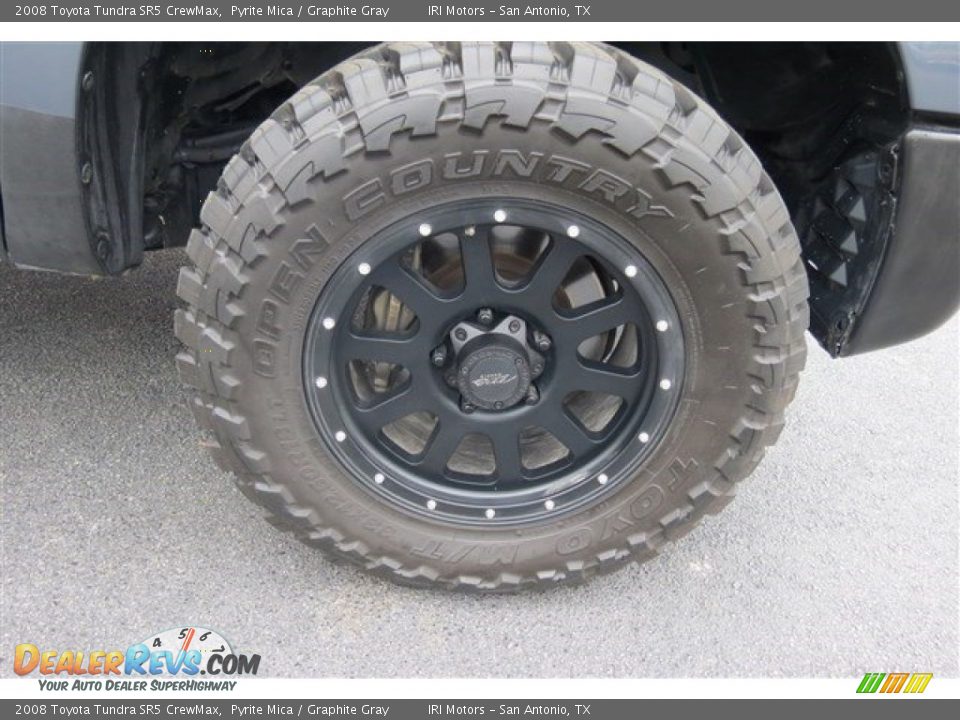 2008 Toyota Tundra SR5 CrewMax Pyrite Mica / Graphite Gray Photo #9