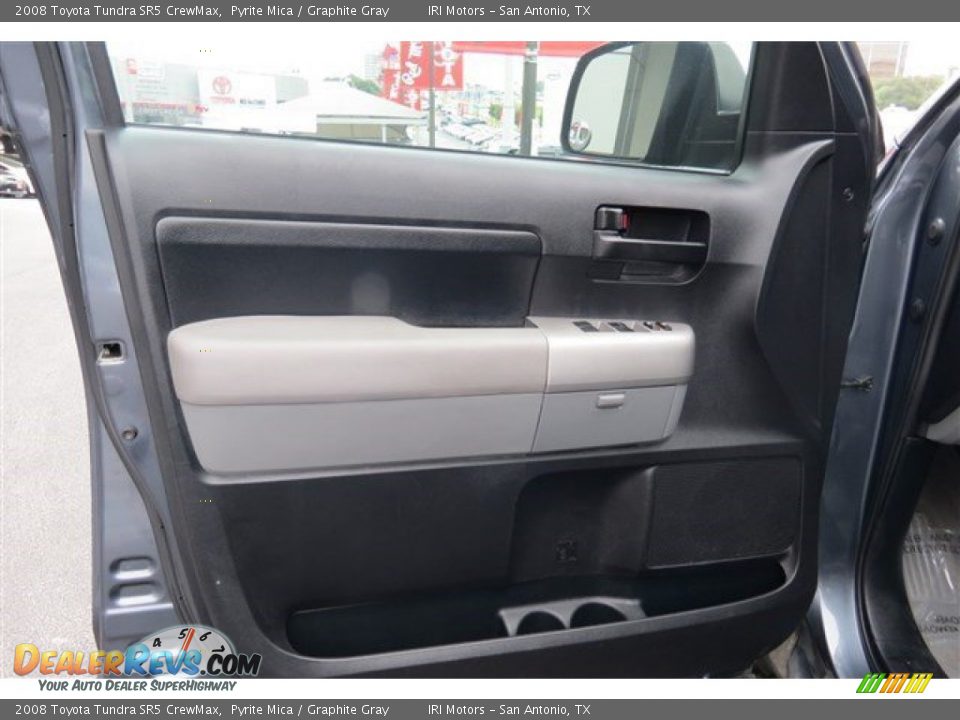 2008 Toyota Tundra SR5 CrewMax Pyrite Mica / Graphite Gray Photo #10