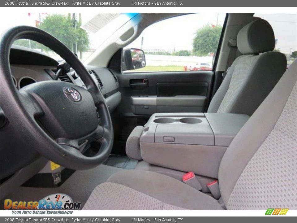 2008 Toyota Tundra SR5 CrewMax Pyrite Mica / Graphite Gray Photo #11