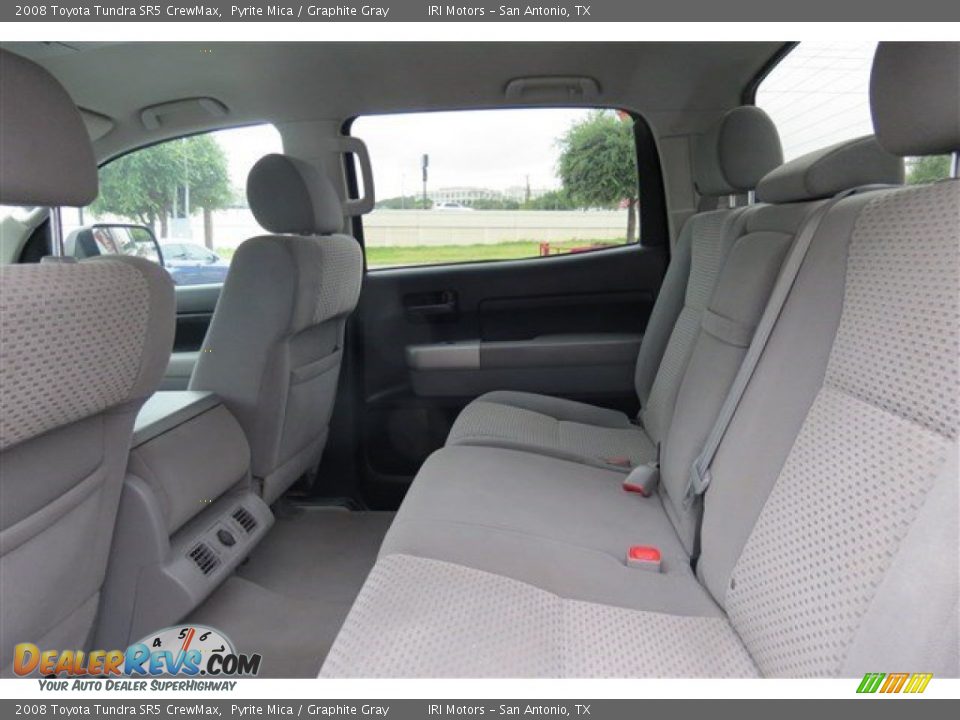 2008 Toyota Tundra SR5 CrewMax Pyrite Mica / Graphite Gray Photo #12