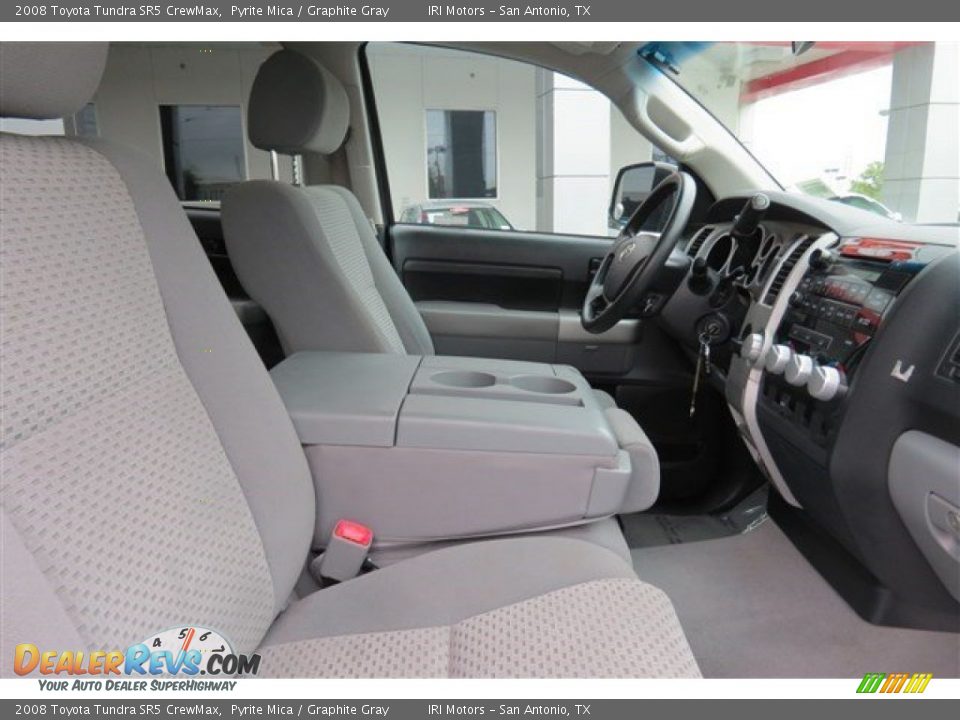 2008 Toyota Tundra SR5 CrewMax Pyrite Mica / Graphite Gray Photo #13