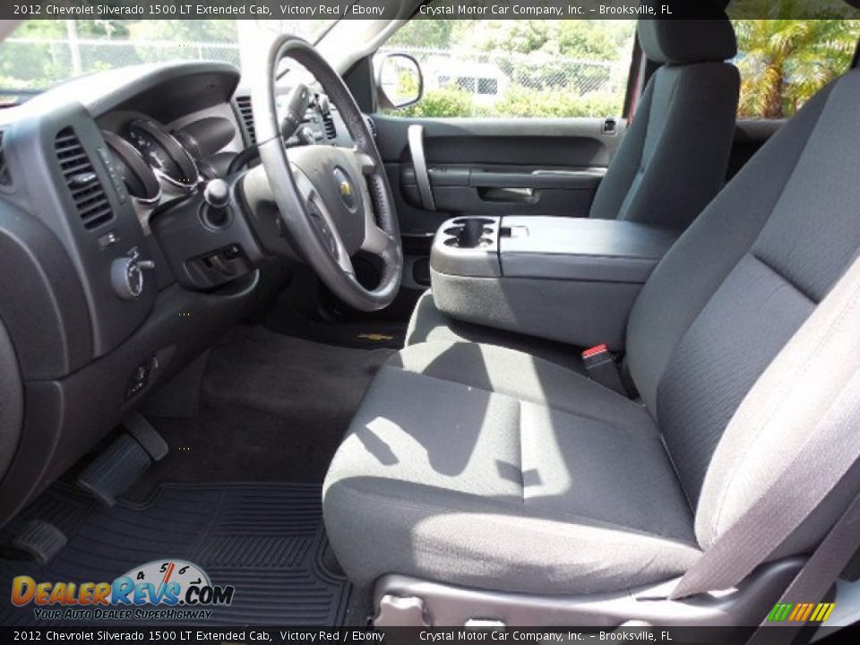2012 Chevrolet Silverado 1500 LT Extended Cab Victory Red / Ebony Photo #4