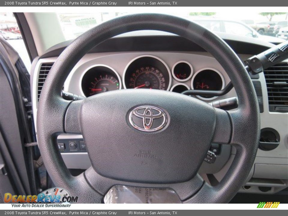 2008 Toyota Tundra SR5 CrewMax Pyrite Mica / Graphite Gray Photo #17