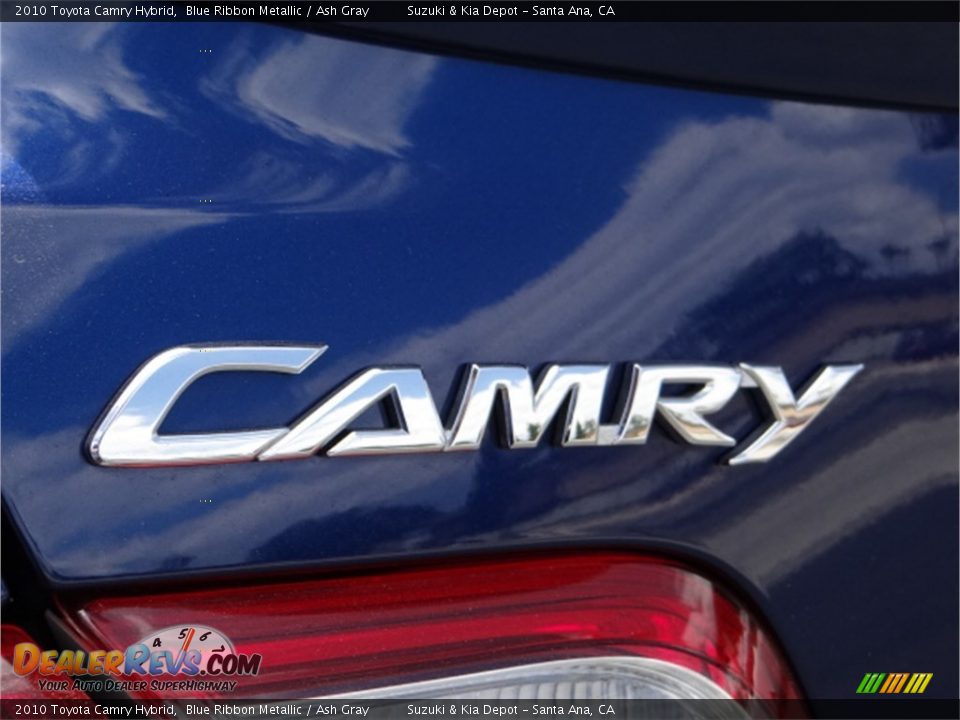2010 Toyota Camry Hybrid Blue Ribbon Metallic / Ash Gray Photo #10
