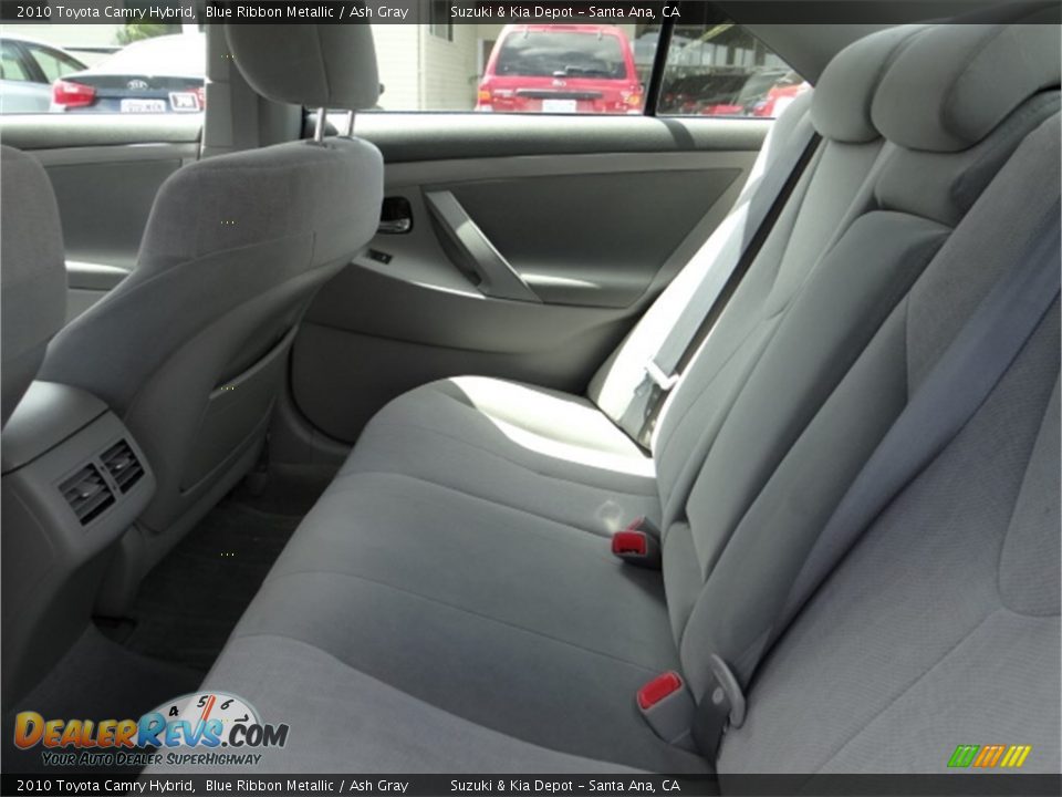 2010 Toyota Camry Hybrid Blue Ribbon Metallic / Ash Gray Photo #11