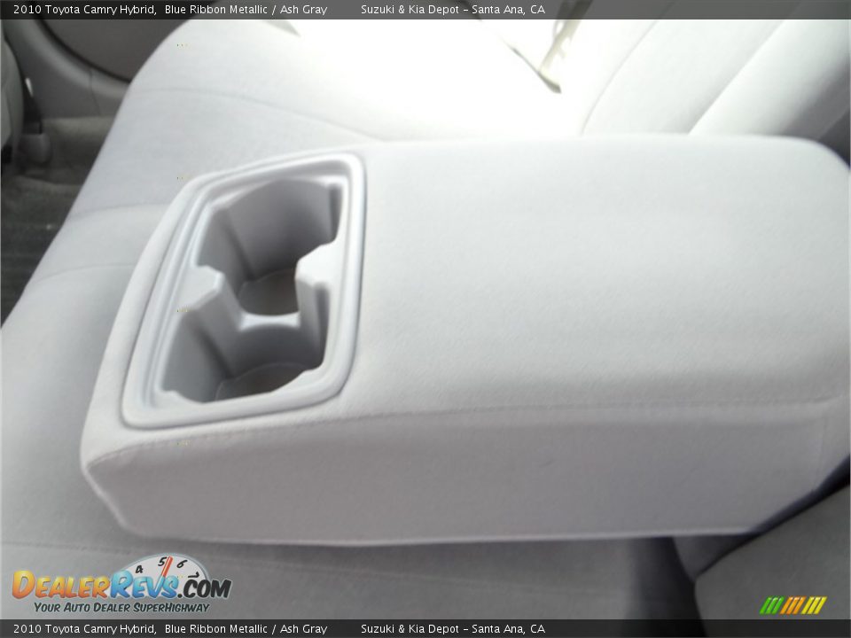 2010 Toyota Camry Hybrid Blue Ribbon Metallic / Ash Gray Photo #12