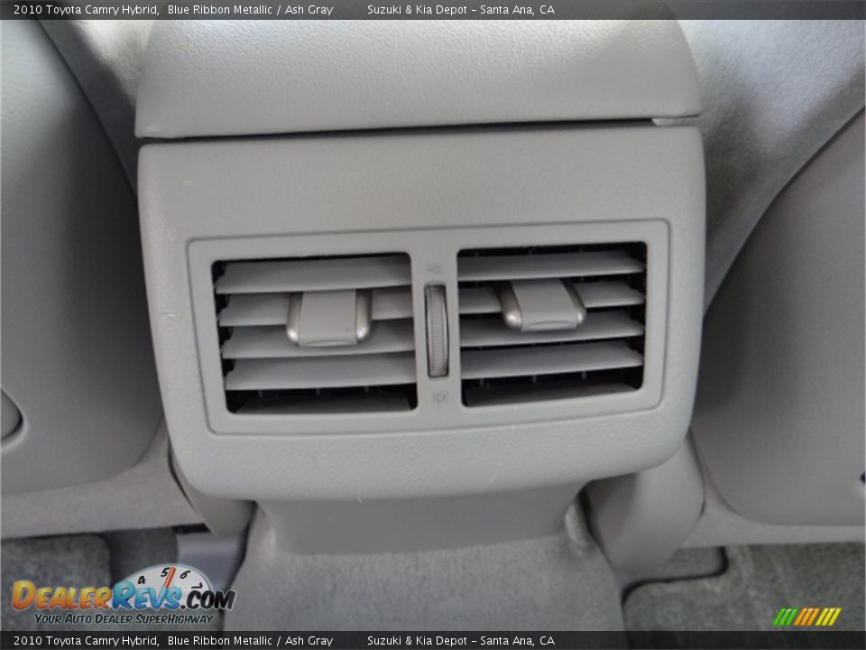 2010 Toyota Camry Hybrid Blue Ribbon Metallic / Ash Gray Photo #13