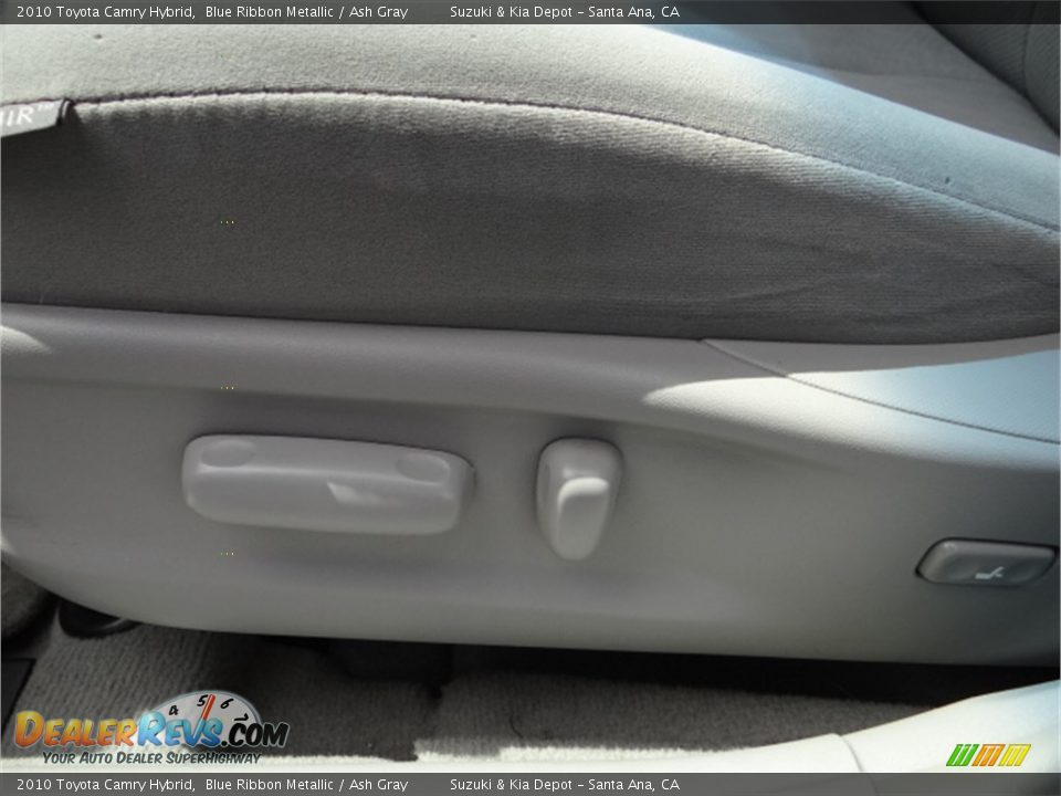 2010 Toyota Camry Hybrid Blue Ribbon Metallic / Ash Gray Photo #17