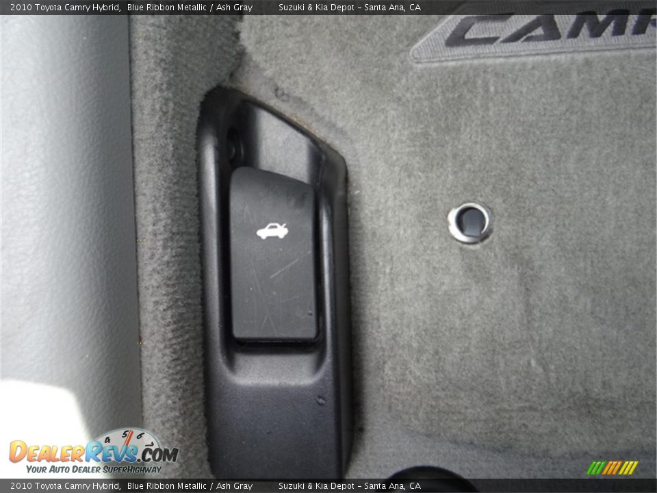 2010 Toyota Camry Hybrid Blue Ribbon Metallic / Ash Gray Photo #18