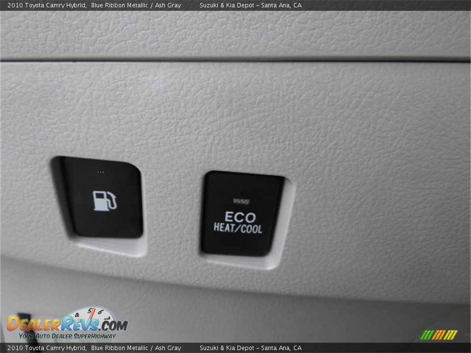 2010 Toyota Camry Hybrid Blue Ribbon Metallic / Ash Gray Photo #20