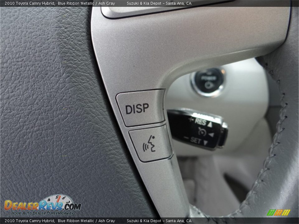 2010 Toyota Camry Hybrid Blue Ribbon Metallic / Ash Gray Photo #25