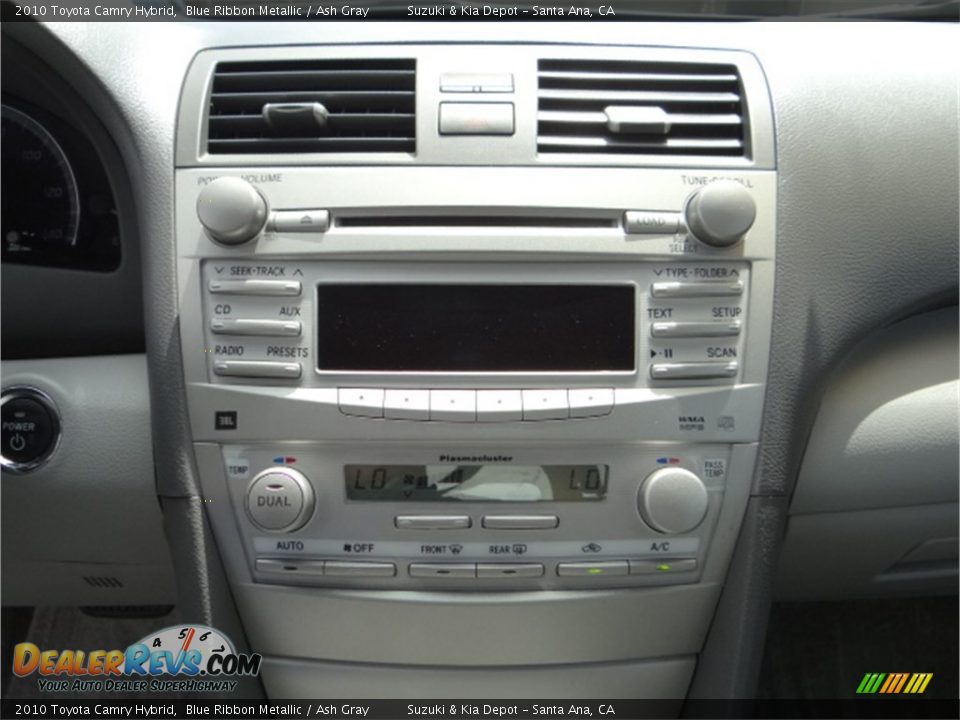 2010 Toyota Camry Hybrid Blue Ribbon Metallic / Ash Gray Photo #27